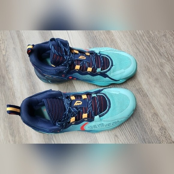 Adidas Dame Time 7 Extply blue and aqua basketball shoes 8.5 main image 14